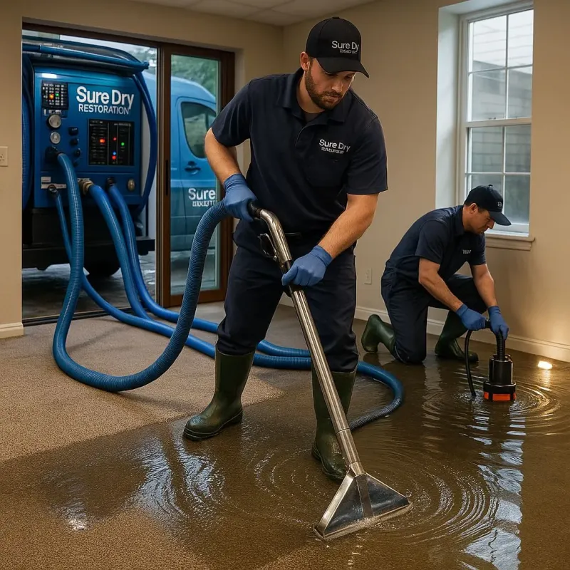 Water Extraction and Removal process in Carroll County, TN